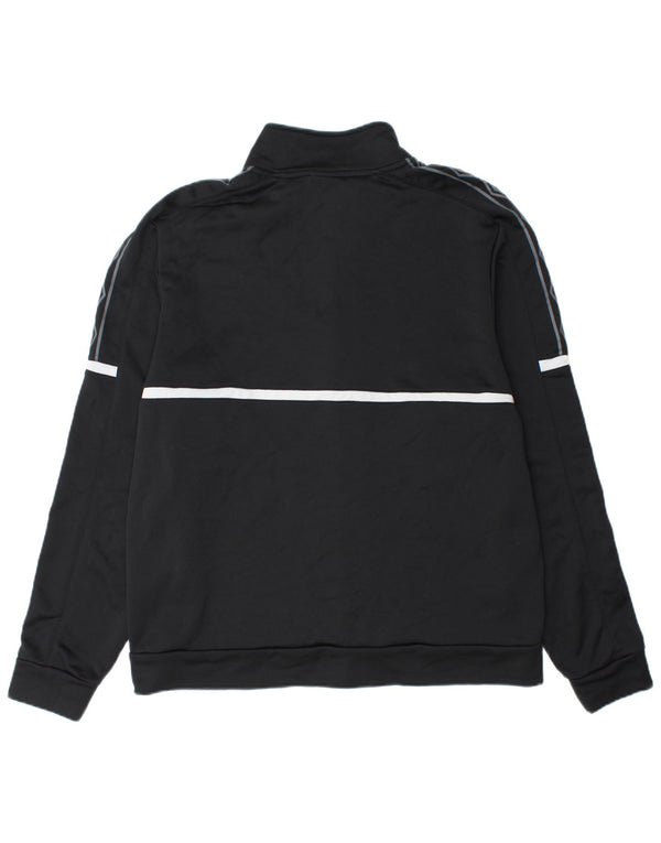 Męska kurtka dresowa Umbro z grafiką XL, czarna, poliestrowa