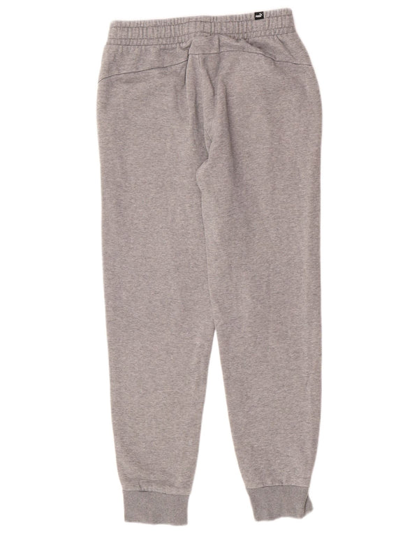 Męskie spodnie dresowe Puma Joggers Small Szare plamki bawełniane
