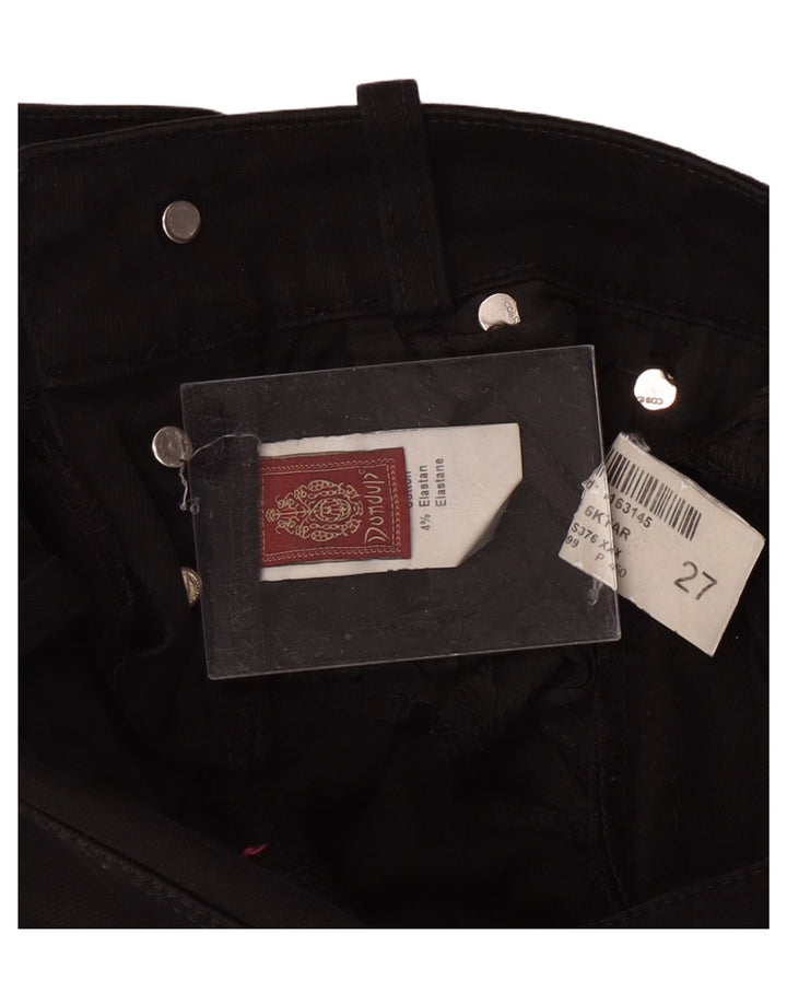DONDUP Womens Straight Jeans W27 L27 Black Cotton