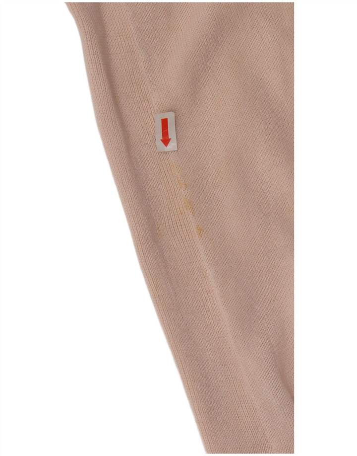 Marks & Spencer Womens Longline Oversized Cardigan Sweater UK 10 Small Pink