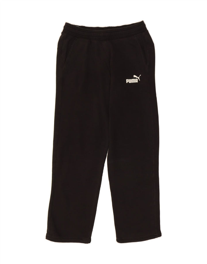PUMA Mens Tracksuit Trousers Small  Black Vintage Puma and Second-Hand Puma from Messina Hembry 