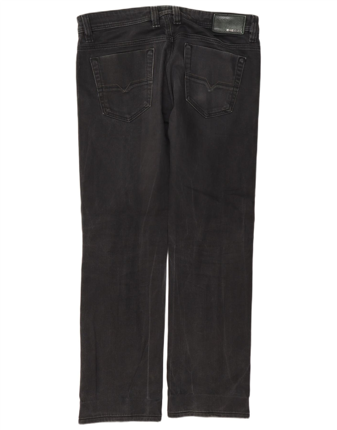 Męskie jeansy Diesel Viker Straight W33 L32 Szara bawełna