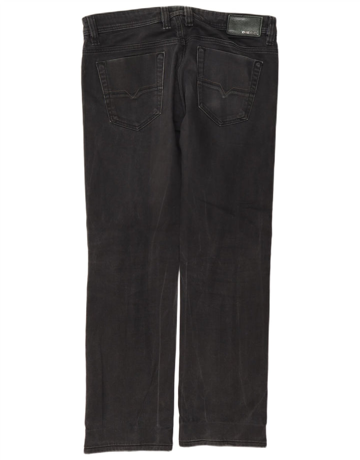 Męskie jeansy Diesel Viker Straight W33 L32 Szara bawełna