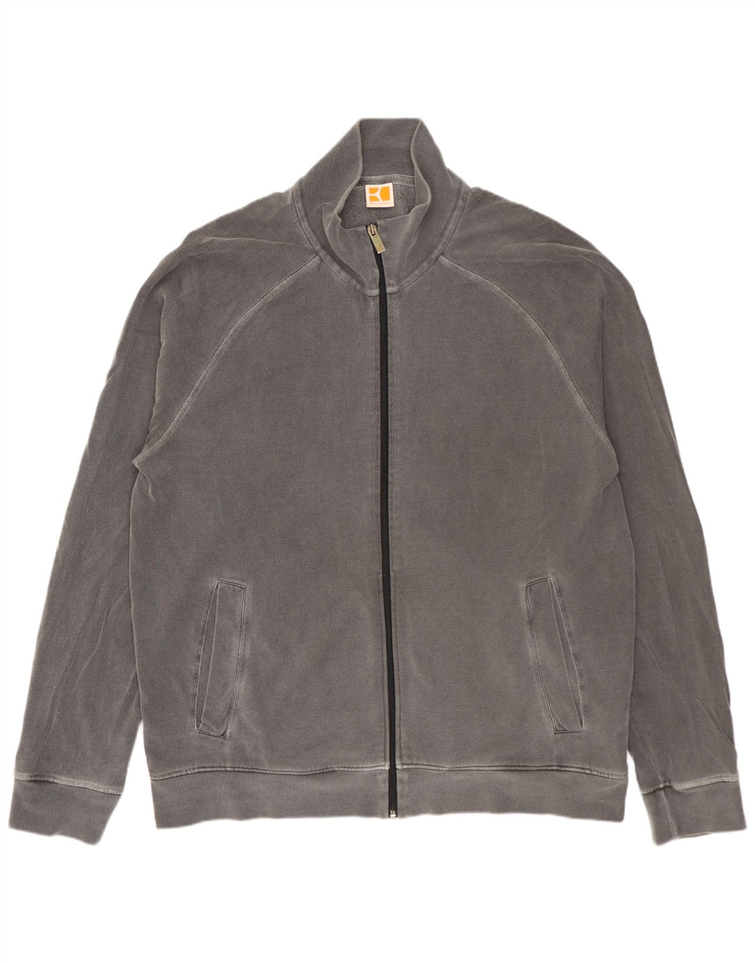 Męska kurtka dresowa Hugo Boss 2XL, szara bawełna
