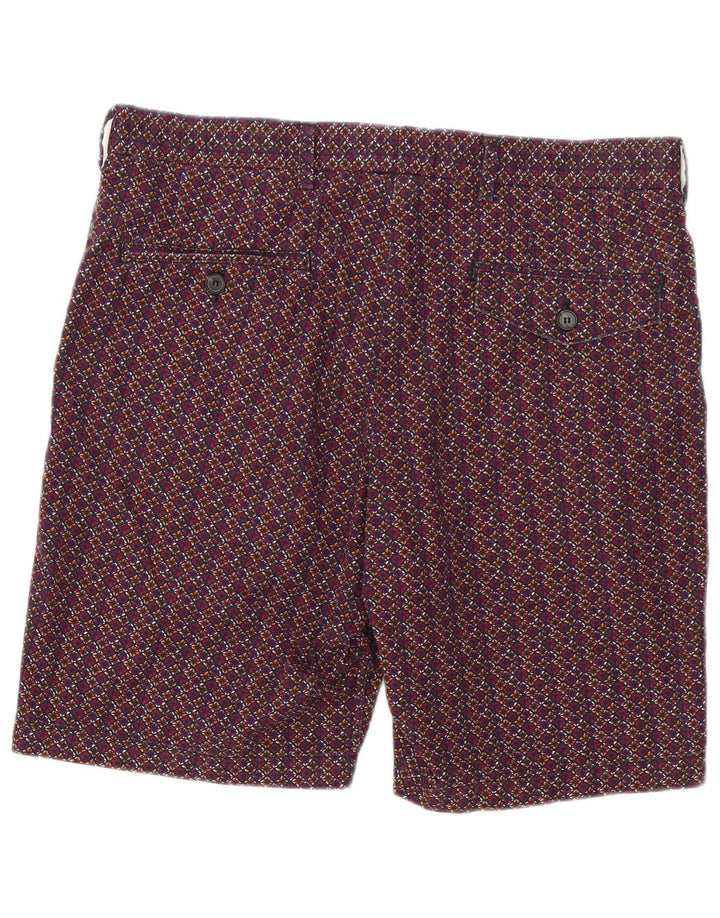 Męskie spodenki Chino French Connection W34, duże, wielokolorowe, geometryczne
