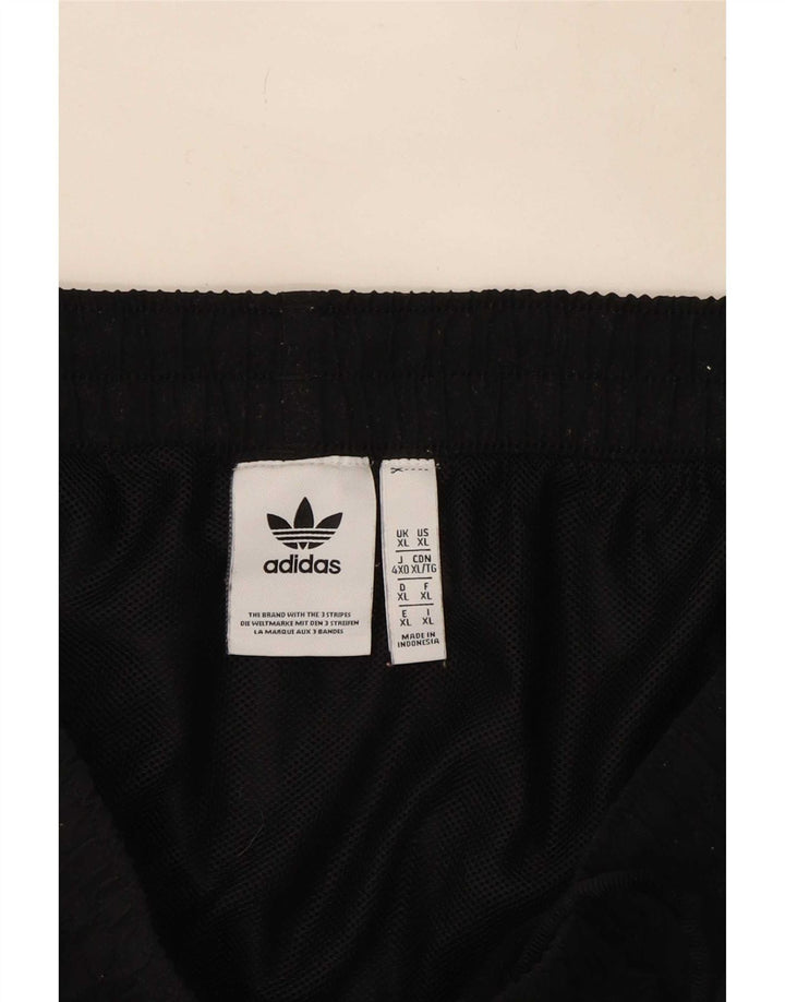Męskie spodenki sportowe Adidas XL, czarne, poliestrowe