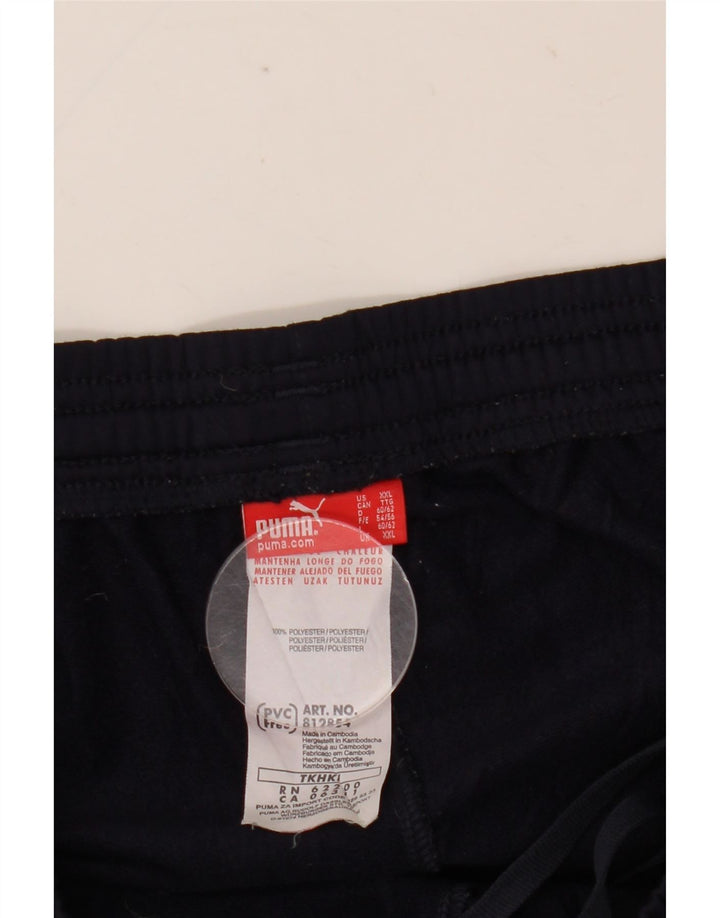 Męskie spodnie dresowe PUMA 2XL Granatowy poliester