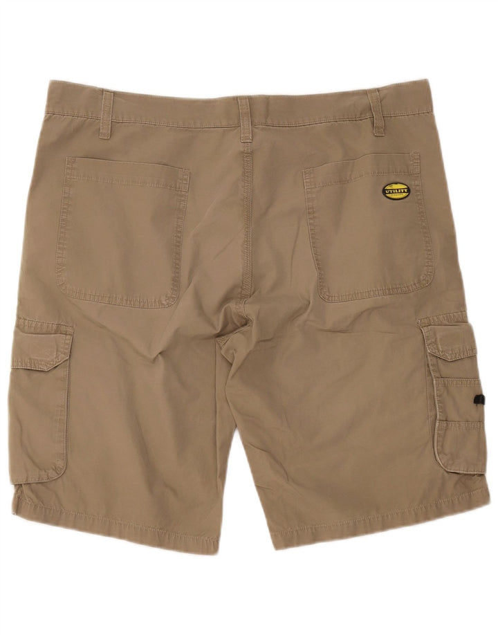 Męskie spodenki cargo Diadora XL W38 beżowa bawełna