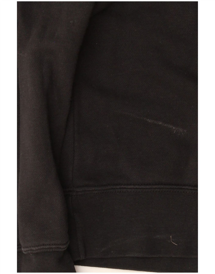 Damski sweter oversize Nike UK 10, mały, czarny, bawełniany
