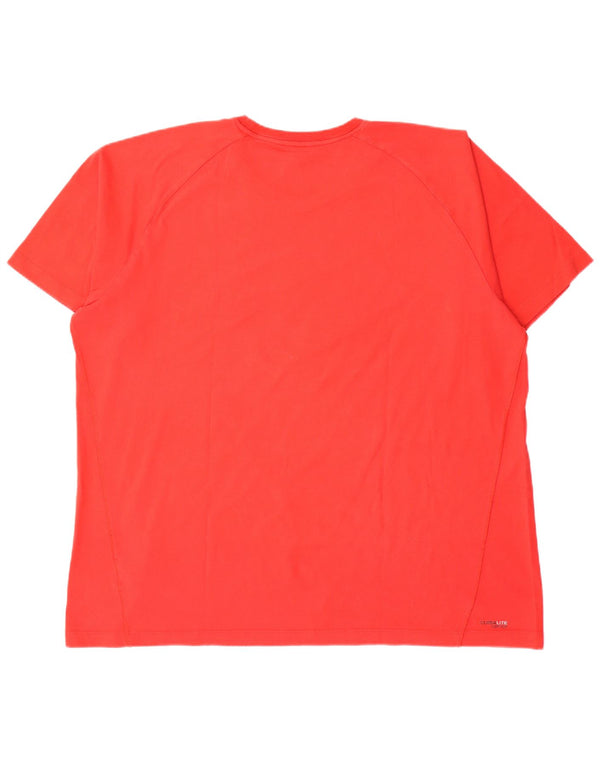 Adidas Męska koszulka Clima 365 Graphic Top 2XL Czerwona bawełna