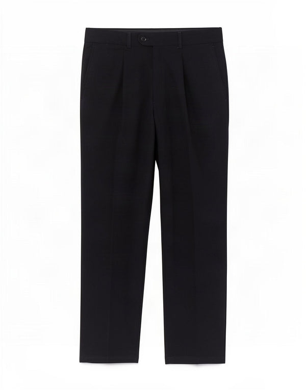 Męskie spodnie garniturowe Zara EU 42 Large W32 L31 Czarna wełna