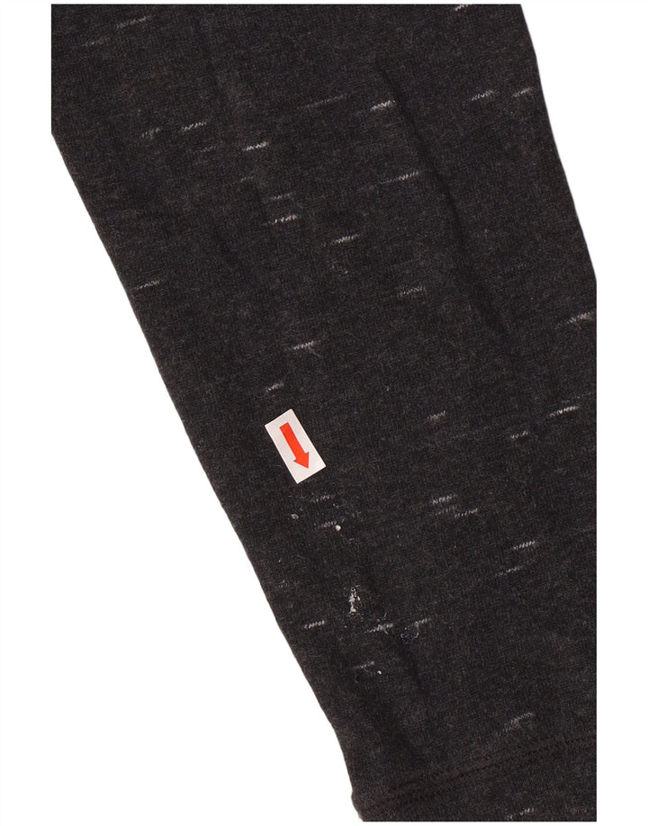 Damski sweter oversize z kapturem Champion UK 10 Small, szara, nakrapiana bawełna