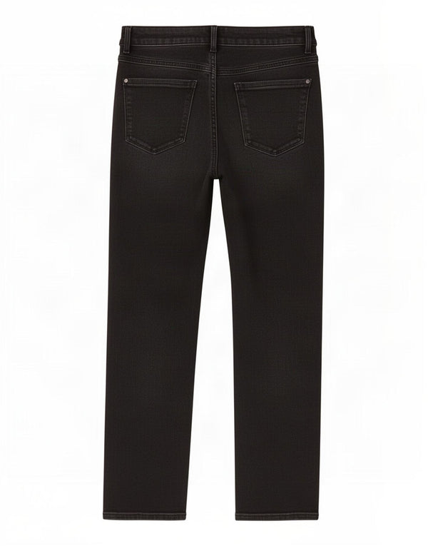 Marks & Spencer Damskie Lily Slim Jeans UK 12 Medium W28 L26 Czarna bawełna