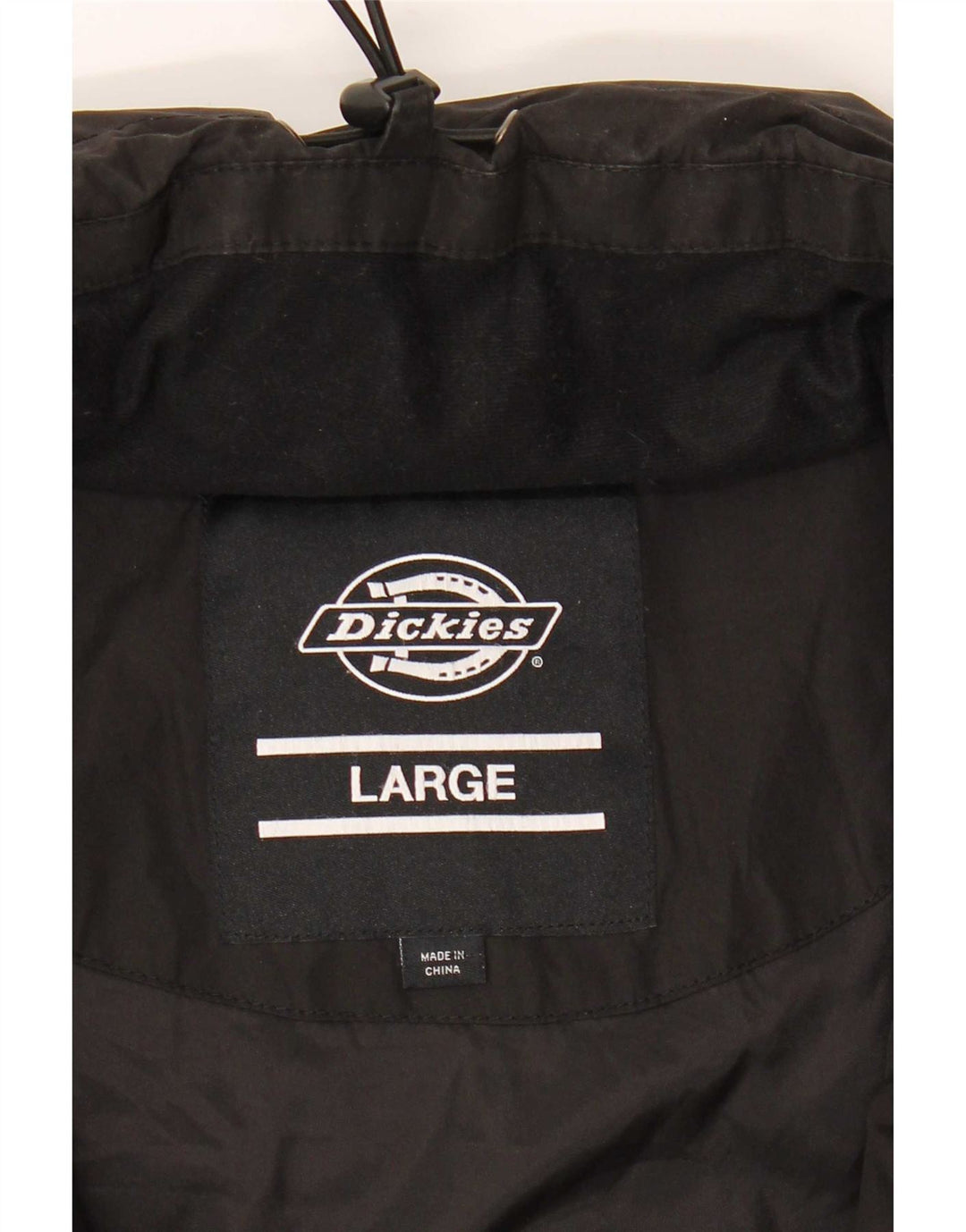 Dickies Męska kurtka ocieplana UK 40 duża czarna poliester
