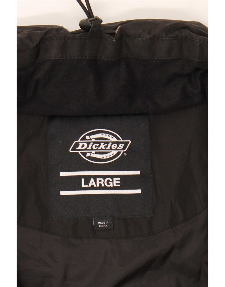 Dickies Męska kurtka ocieplana UK 40 duża czarna poliester
