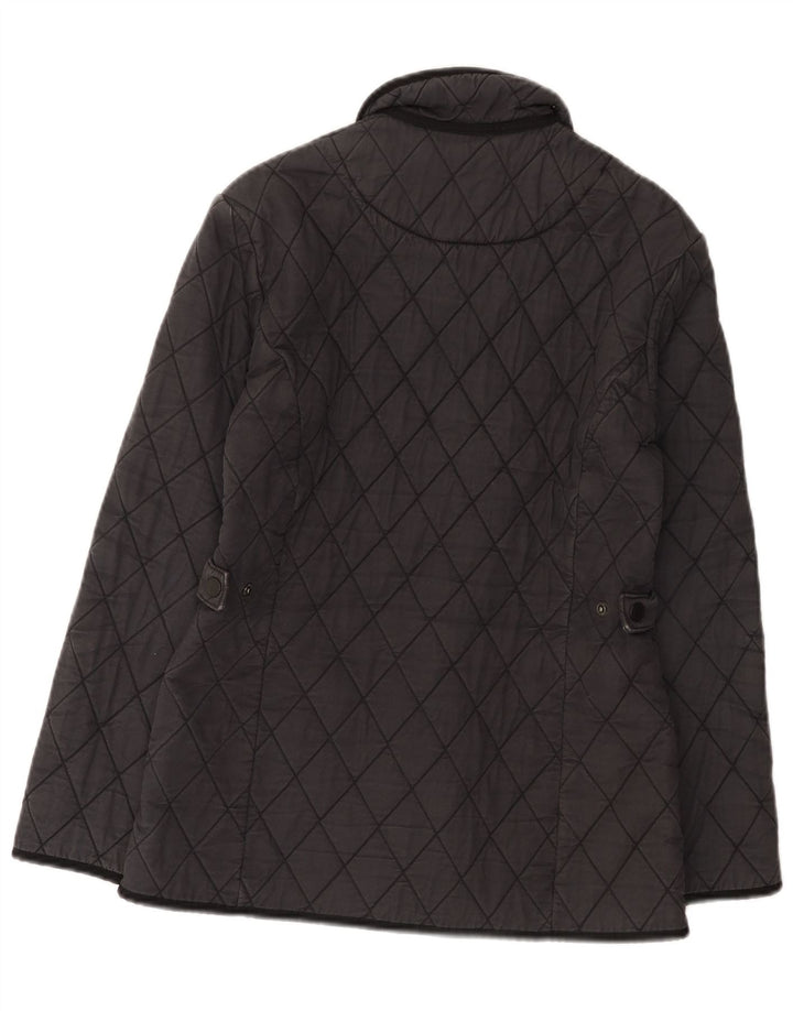 Damska pikowana kurtka Barbour UK 8, mała, granatowa