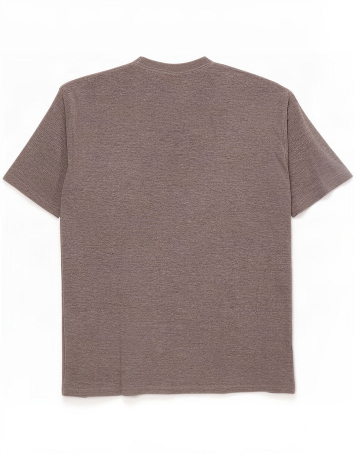 T-shirt męski Fila, duży, szary, bawełniany