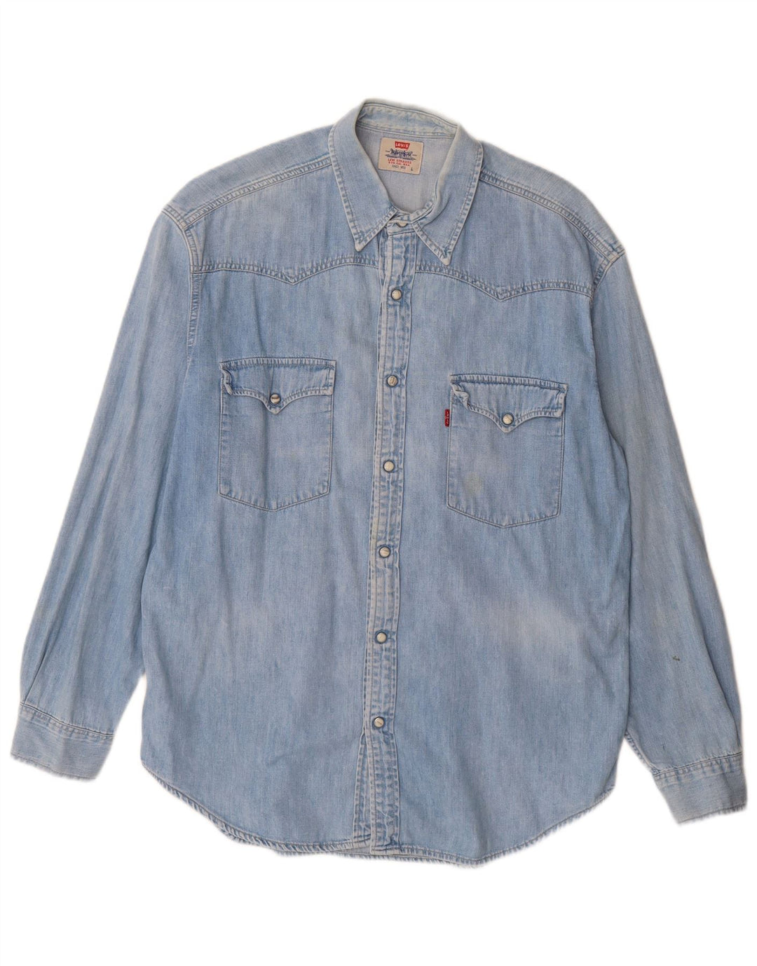 Męska koszula dżinsowa Levi's, duża, niebieska, bawełniana