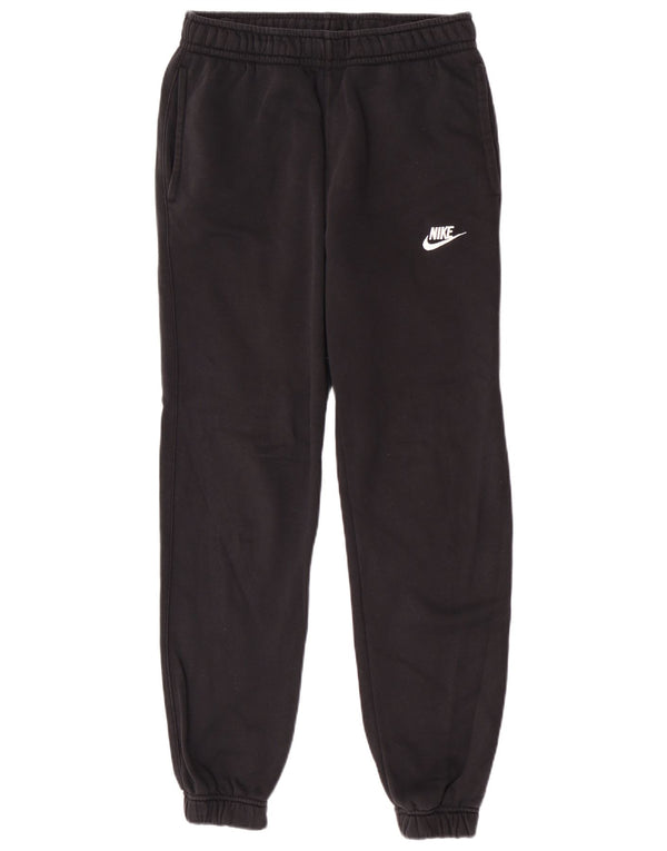 Męskie spodnie dresowe Nike o regularnym kroju Joggers XS Czarne bawełniane sportowe