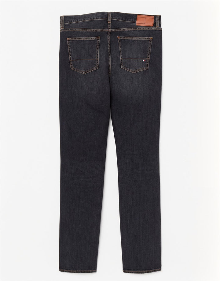Damskie proste dżinsy Tommy Hilfiger W31 L32 Niebieskie bawełniane