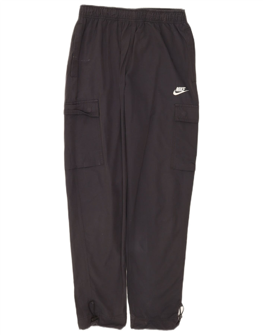 Męskie spodnie cargo Nike Straight Cargo, małe W29 L29, szara bawełna