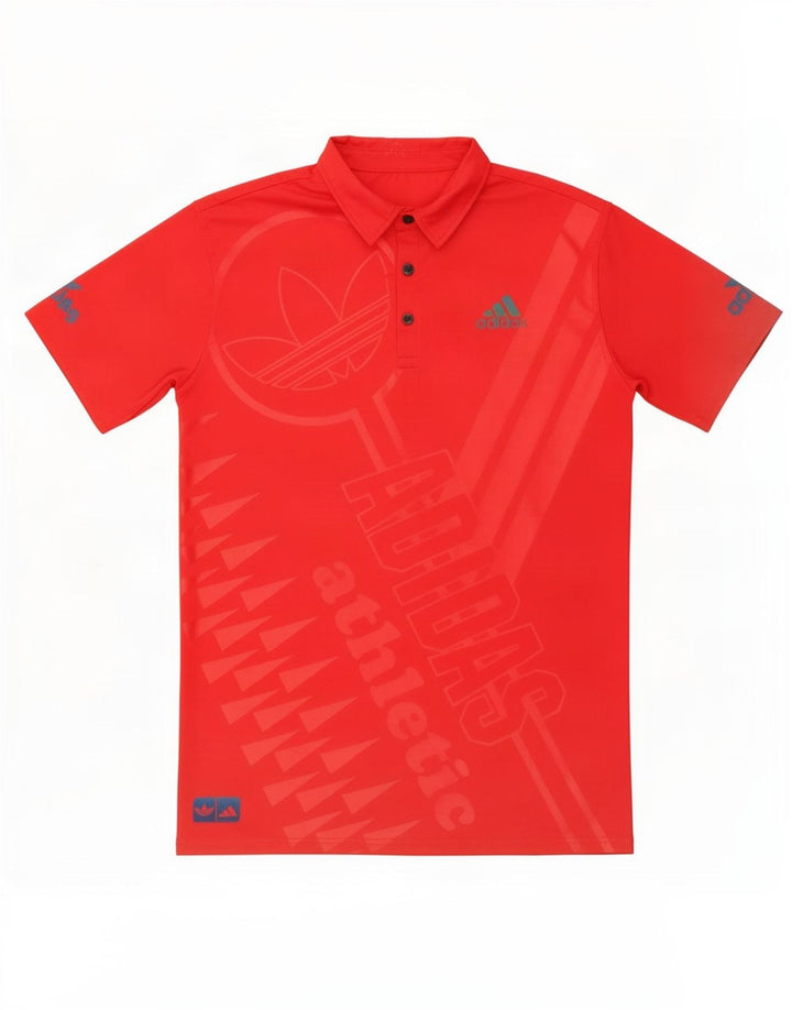 Męska koszulka polo Adidas Graphic XL czerwona