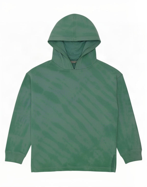 Gap Boys Hoodie Jumper 14-15 Years 2XL Green Tie Dye Cotton