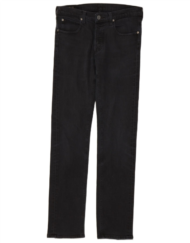 Damskie jeansy LEE Daren Slim W30 L34 Granatowa bawełna