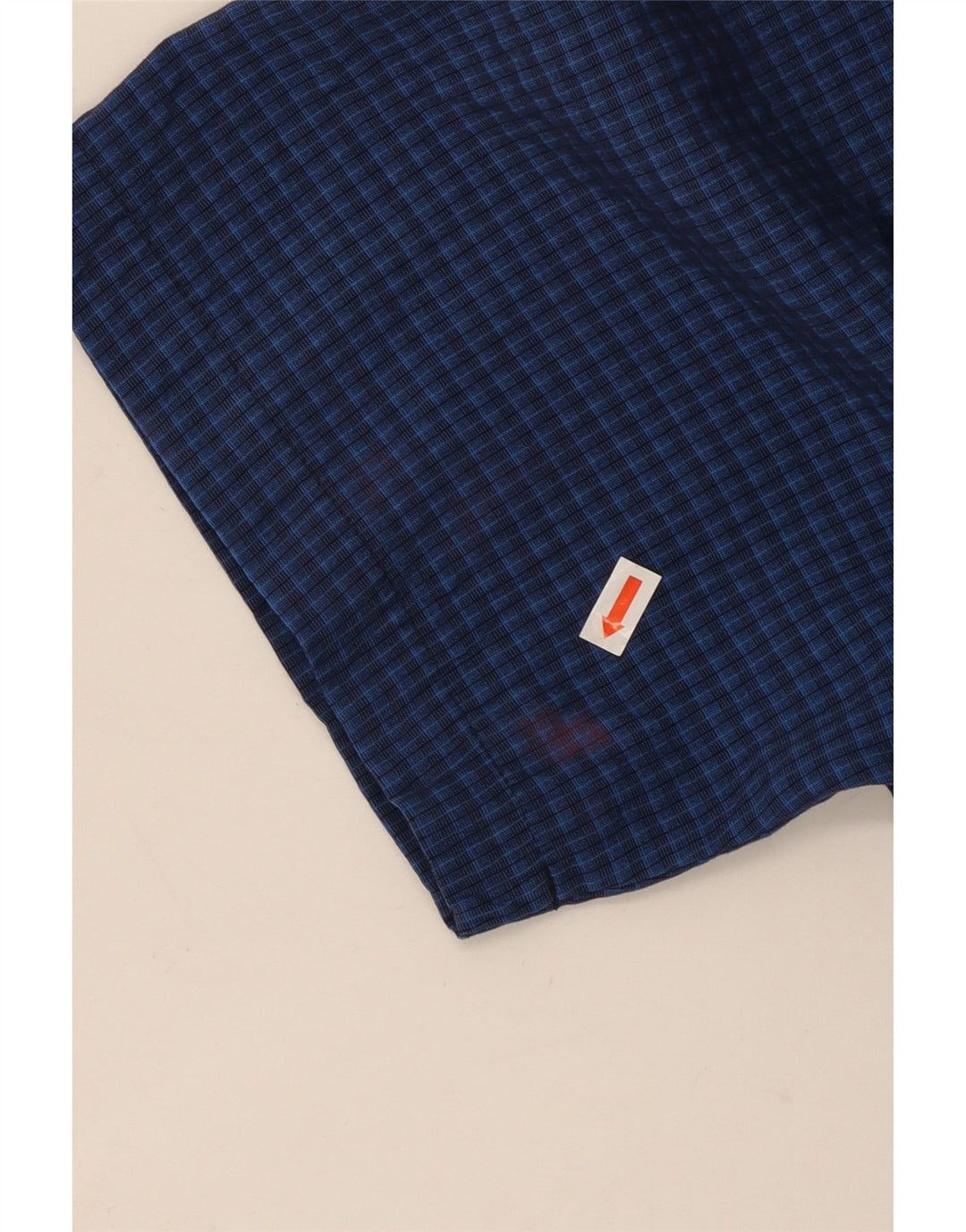 Męska koszula z krótkim rękawem MOSSIMO XL w kolorze niebieskim w kratkę