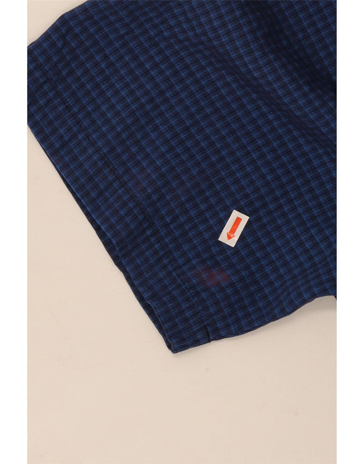 Męska koszula z krótkim rękawem MOSSIMO XL w kolorze niebieskim w kratkę