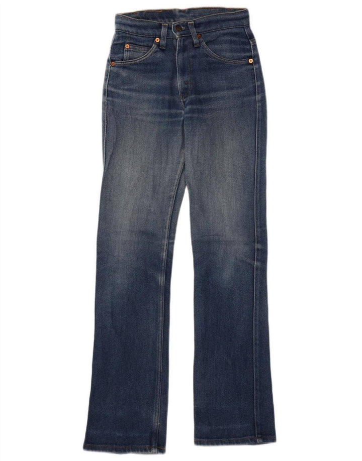 Damskie jeansy Bootcut LEVI'S 417 W26 L32 Niebieska bawełna