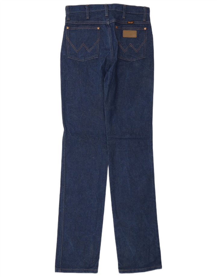 Damskie proste dżinsy Wrangler W30 L36 Niebieskie bawełniane