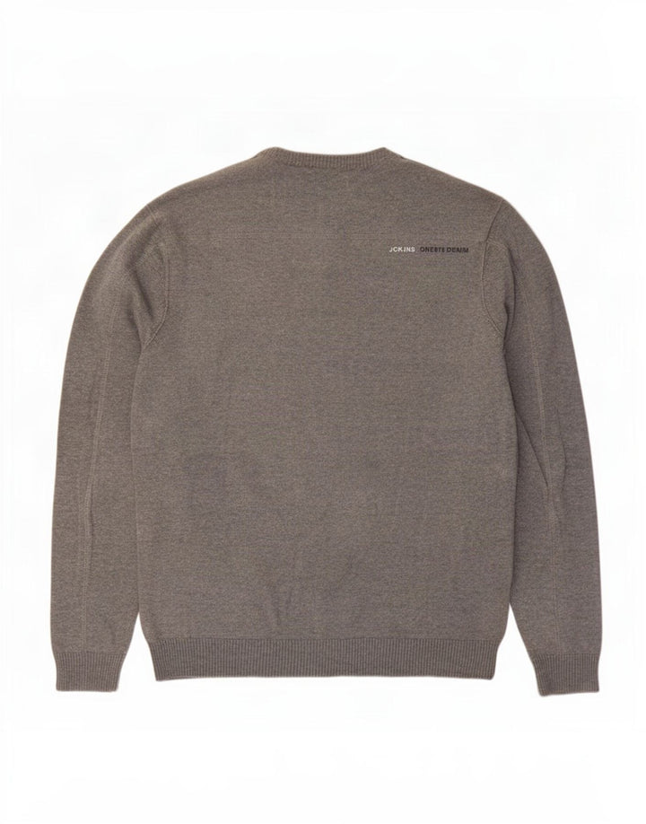 Męski sweter zapinany na guziki Jack & Jones XL, szary