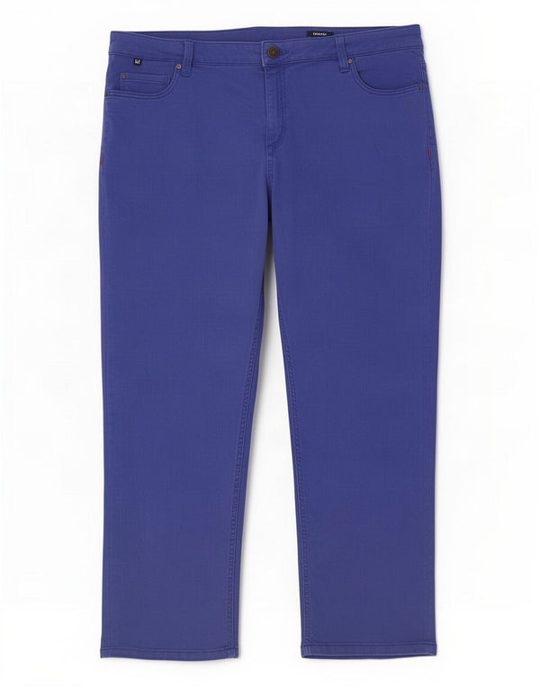 Crew Clothing Krótkie spodnie damskie UK 16, duże, W34 L23, niebieska bawełna