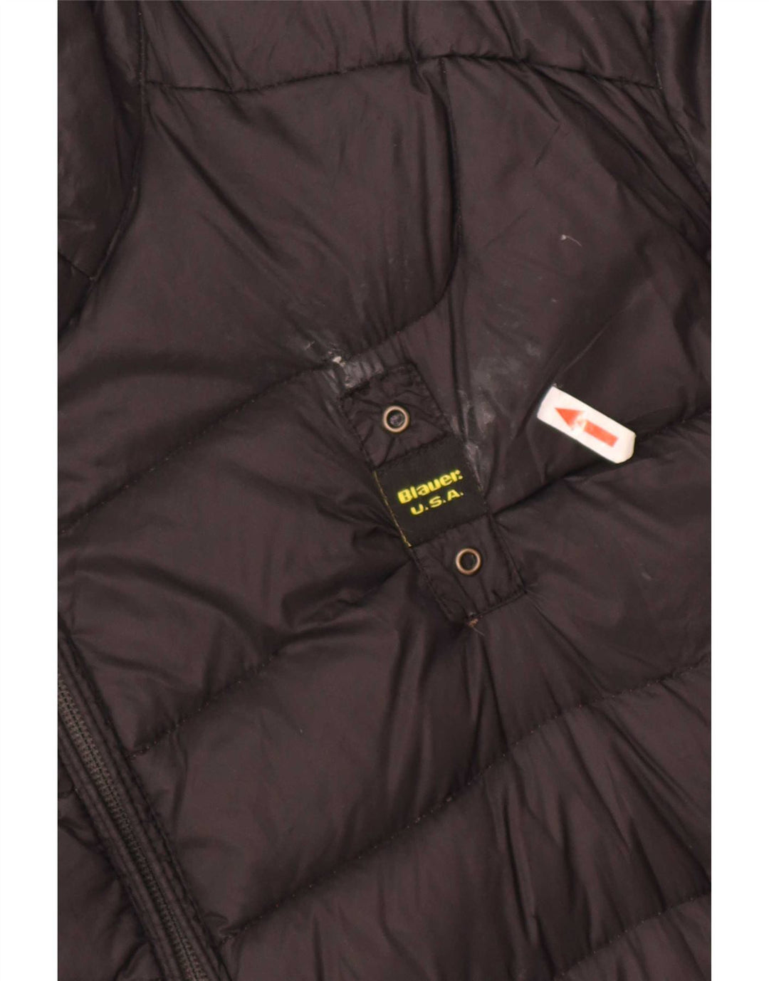 Męska ocieplana kurtka Blauer UK 44 2XL Czarny poliamid