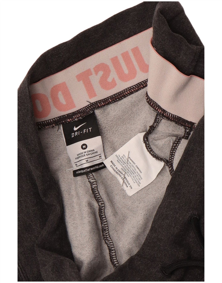 Damskie spodnie dresowe NIKE Dri Fit UK 14, średnioszare, bawełniane