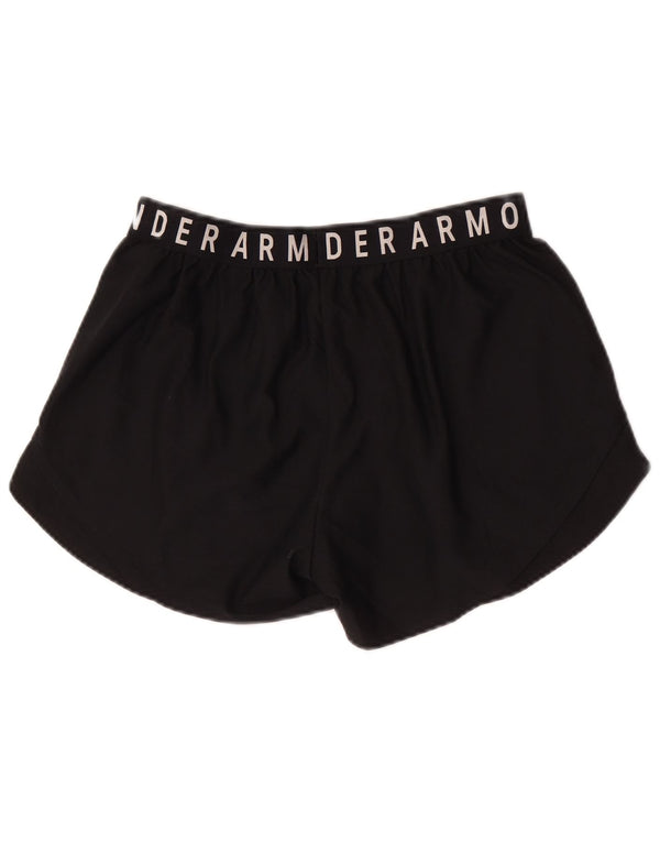 Damskie spodenki sportowe Under Armour Heat Gear o luźnym kroju UK 14, duże, czarne