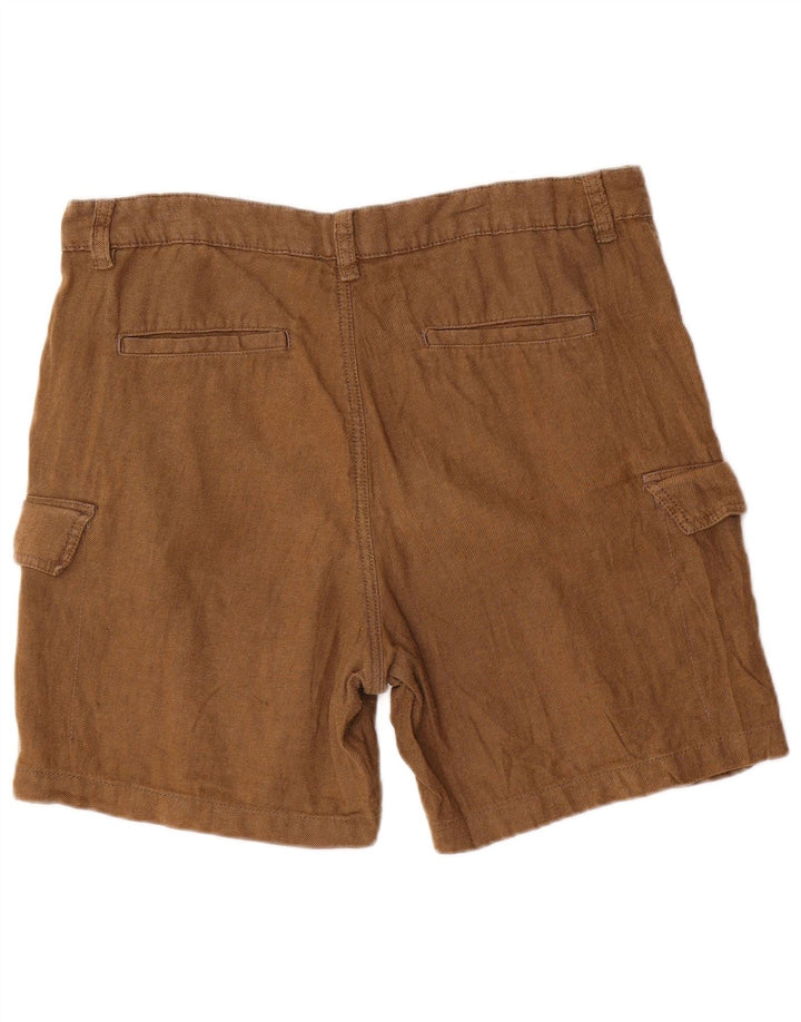 Męskie spodenki cargo Zara EU 44 Large W34 brązowe