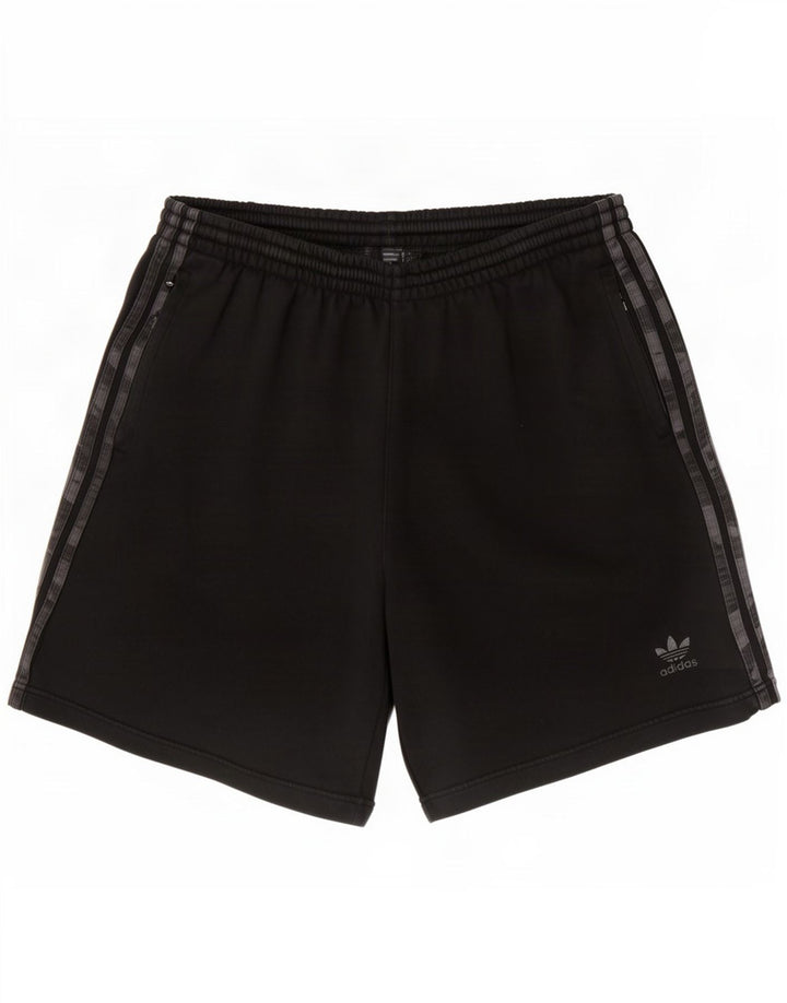 Męskie spodenki sportowe Adidas 2XL, czarne, bawełniane