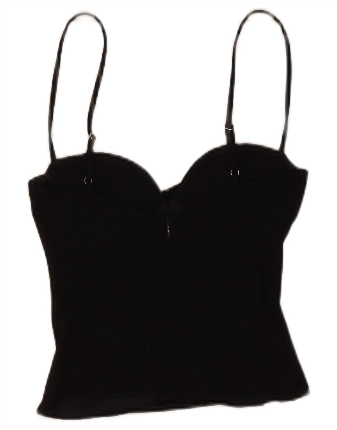 Damski top na ramiączkach Zara UK 6 XS, czarny