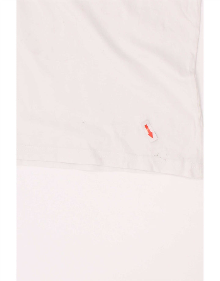 Chłopięcy T-shirt z grafiką Kappa 11-12 lat, biały