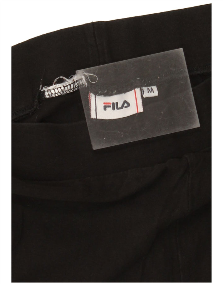 Damskie legginsy FILA Graphic UK 14, średnie czarne
