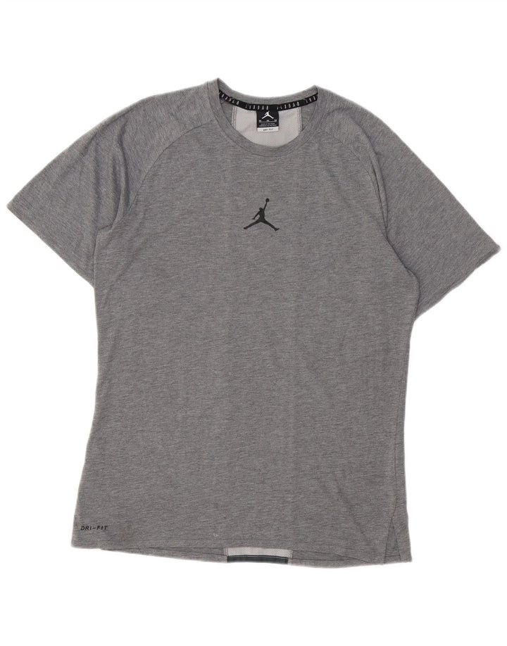 Męski T-shirt Jordan z grafiką Top w kolorze średnioszarym