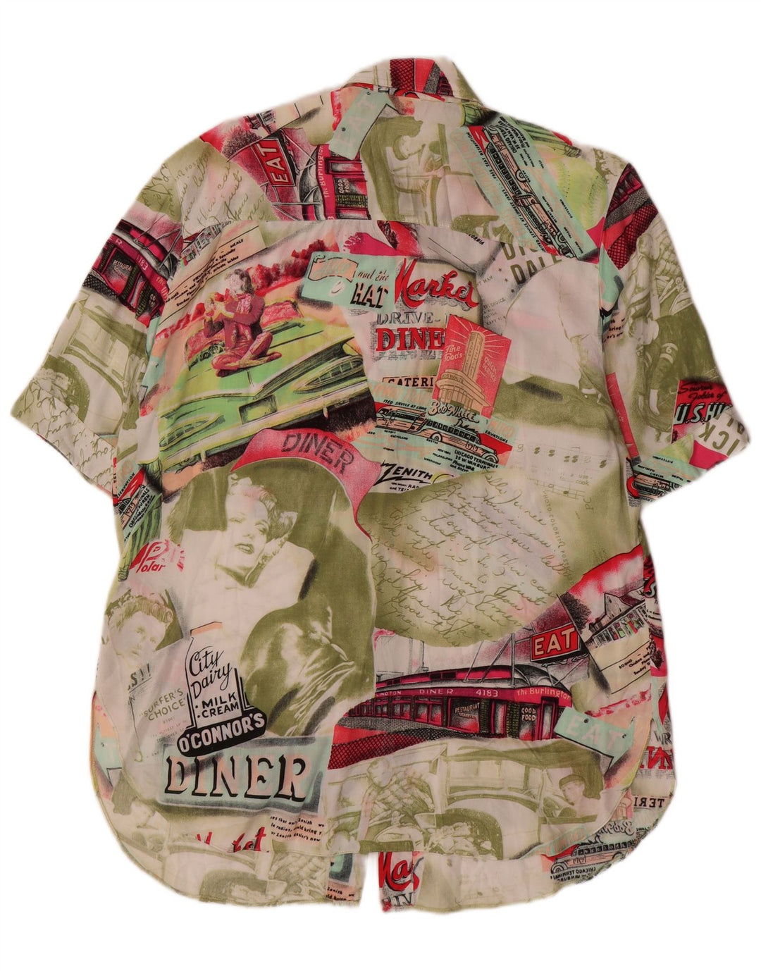 Damska bluzka koszulowa VERSE Graphic EU 40 Średni wielobarwny patchwork