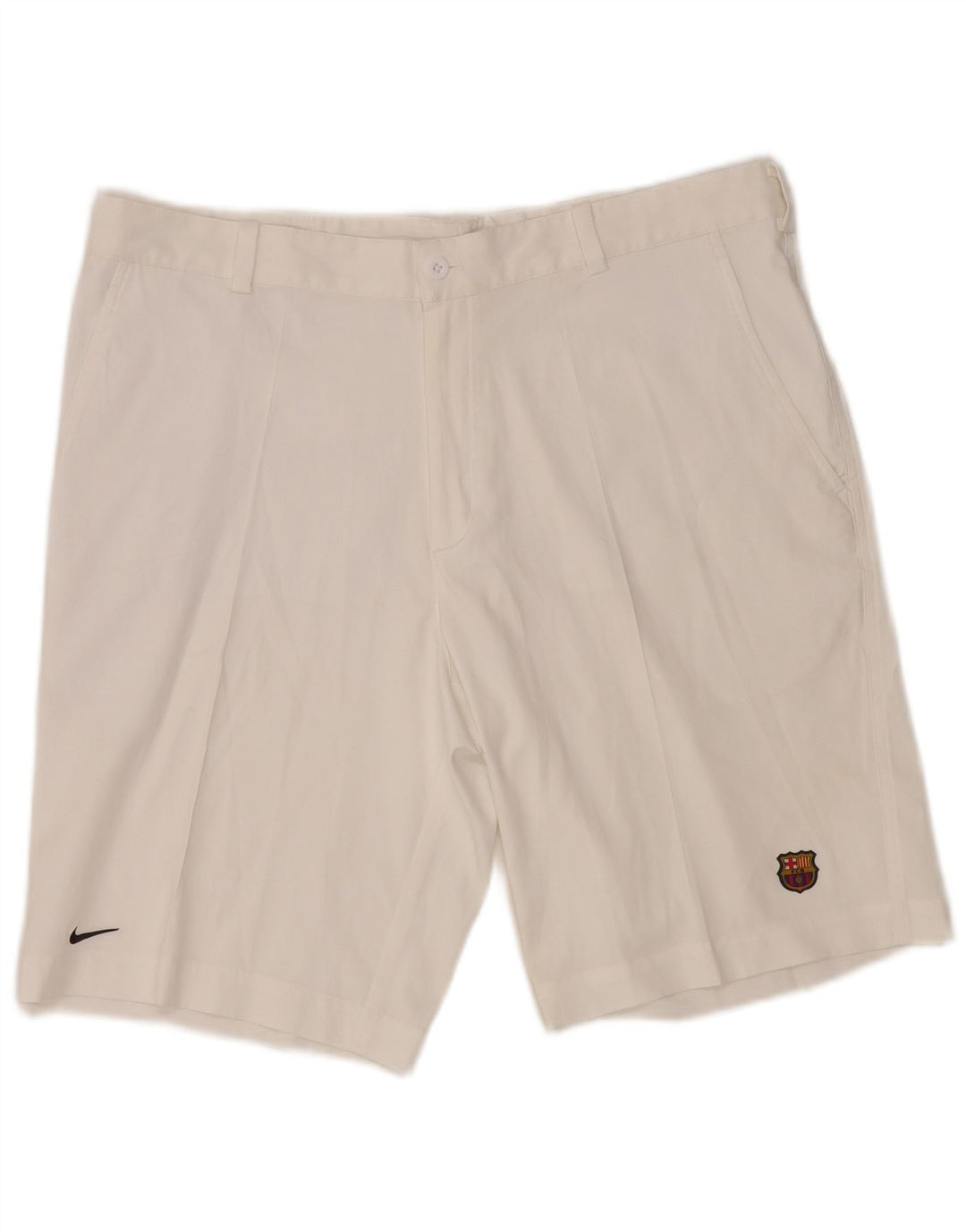 Męskie spodenki chino Nike Barcelona W38 XL, biały poliester