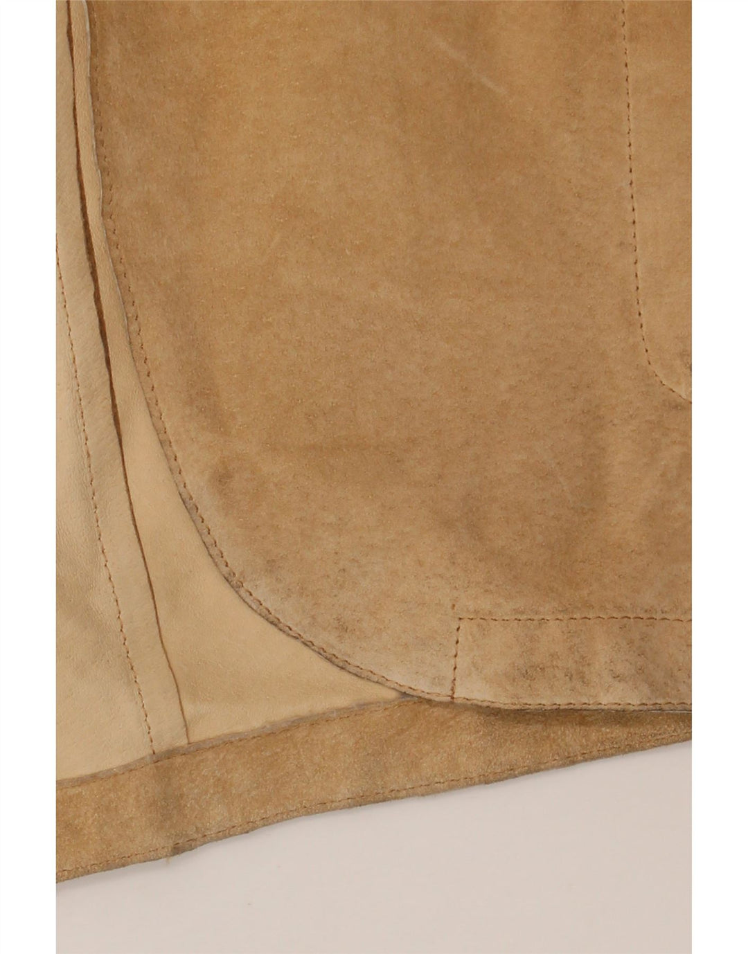 Męska marynarka zapinana na 3 guziki w stylu vintage, zapinana na 3 guziki, UK 44 2XL, beżowa skóra