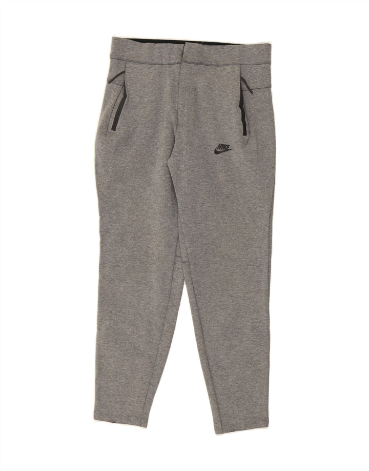 NIKE Womens Tracksuit Trousers UK 10 Small  Grey Cotton Vintage Nike and Second-Hand Nike from Messina Hembry 