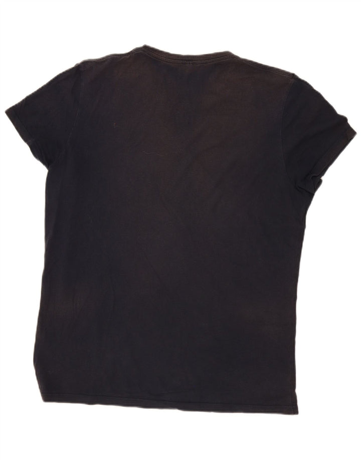 T-shirt męski Jack Wills, średni, granatowy, bawełniany