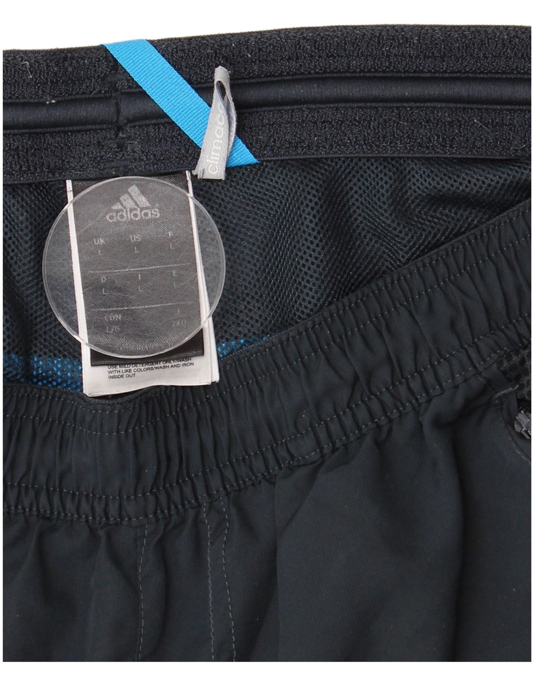 Męskie spodenki sportowe ADIDAS Climacool, duże, granatowe, z poliestru