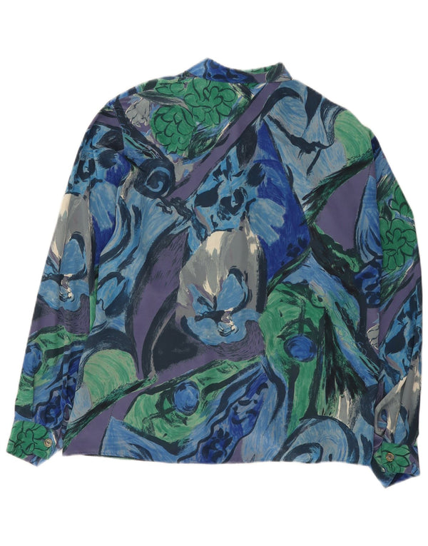 Koszula damska Vintage UK 18 XL, wielobarwna, w kwiaty